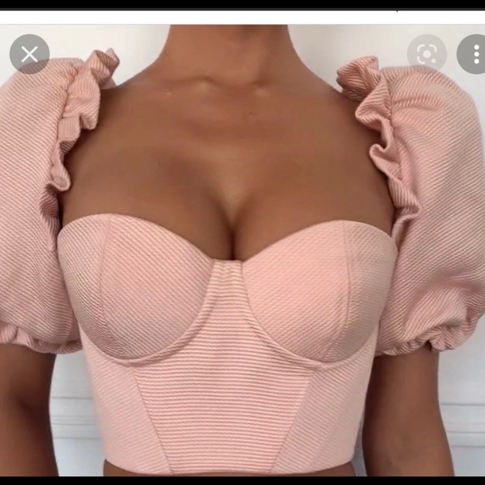 Federica top blush xs house of cb NWOT
